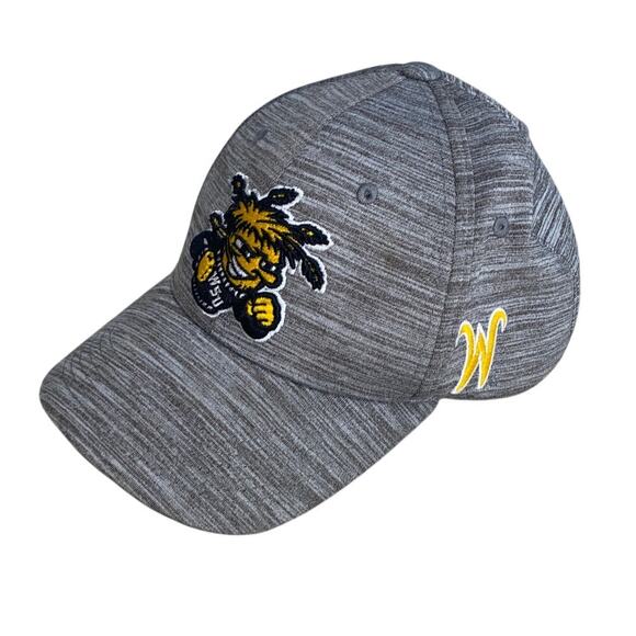 WSU Wichita State NCAA Shockers Cap Hat Adjustable Gray OS - Picture 1 of 7